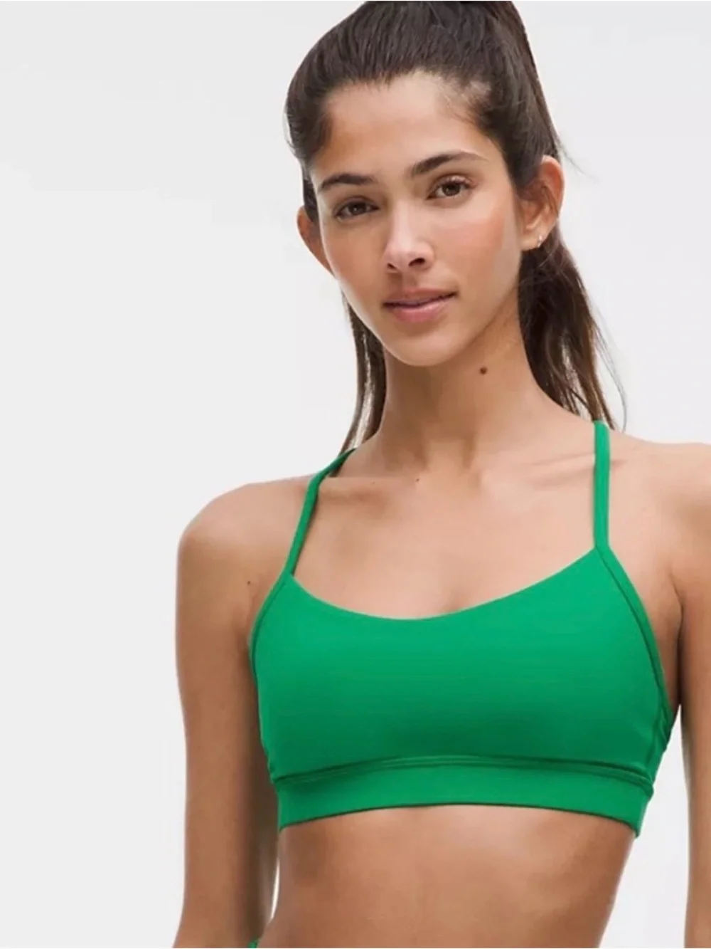 NWT lululemon Flow Y Wrap-Front High-Neck Bra